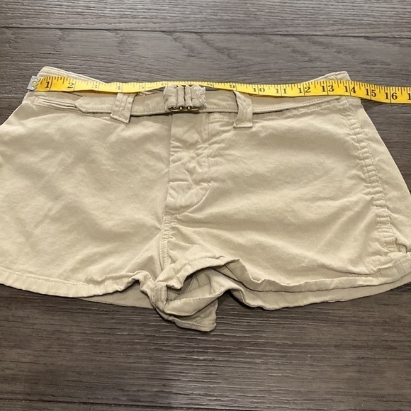 See by CHLOE | Tan Cotton Belted Shorts | Size 4 - Picture 2 of 13